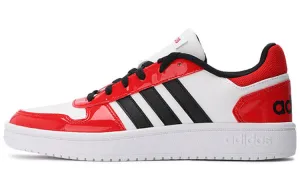 Adidas Neo Hoops 2.0 Vintage Basketball Female Sneakers, Red/White/Black