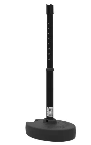 Banner Stakes PLUS Line Stanchion with Receiver Head, Stake, and Base