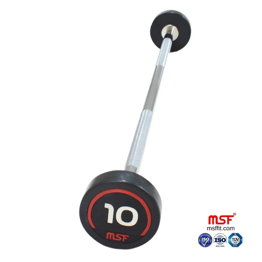 Fix Straight Barbell TPR Coated