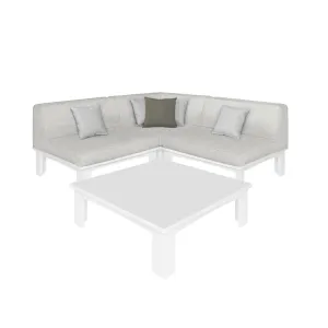 Ledge Lounger Mainstay Sectional 4 Piece Diamond - Patio Furniture Set