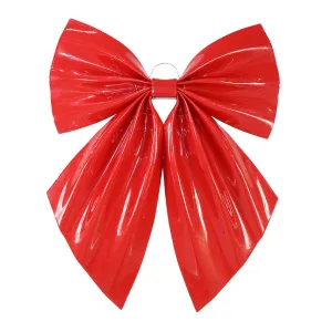 Red Hard Plastic Outdoor Bow